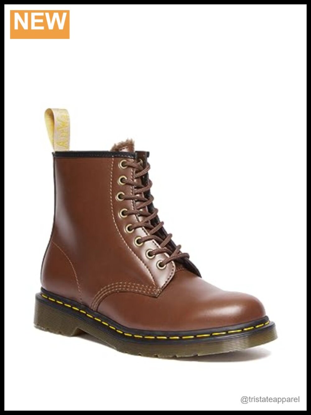 Vegan Dr. Martens 1460 Fashion Boot Lace-Up Ankle Boots